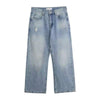 Light Wash Relaxed Bootcut Denim Jeans
