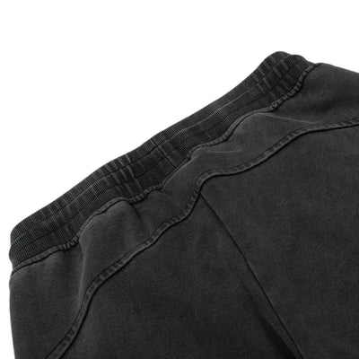 Washed Vintage Patchwork Flared Relaxed Straight-Leg Jeans