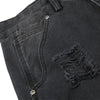 Men's Distressed Punk Cargo Pants – Loose Wide-Leg Streetwear
