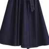 Halter Neck Denim Belted Dress