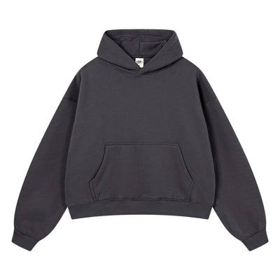 Vintage Acid Washed Thick Hooded Sweatshirt