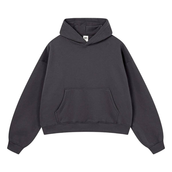Vintage Acid Washed Thick Hooded Sweatshirt