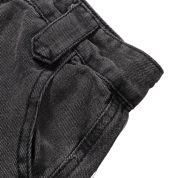 Vintage Utility Bootcut Cargo Jeans