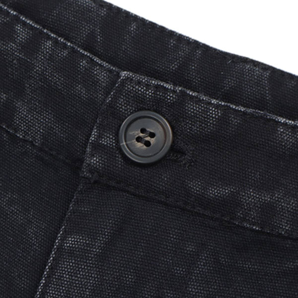 Solid Embroidered Relaxed Straight Leg Jeans