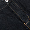 Men's Original Denim Loose Wide-Leg Straight Pants with Contrast Stitching