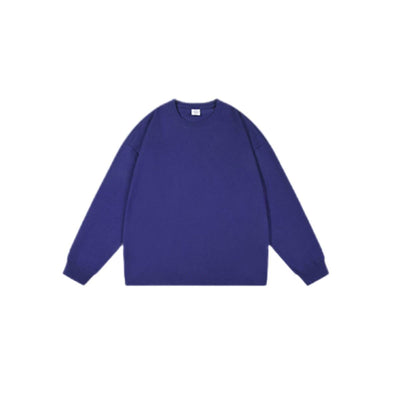 Vintage Washed Drop Shoulder Long Sleeve Shirt