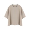 Washed Boxy Cropped Raglan Tee