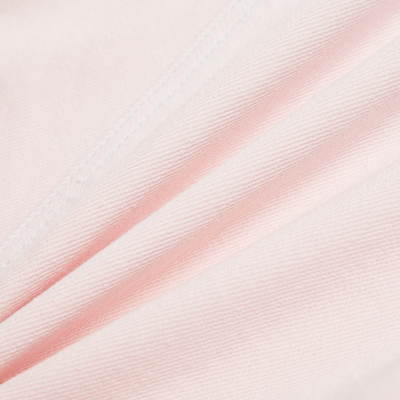 White Ombre Button Front Denim Midi Dress