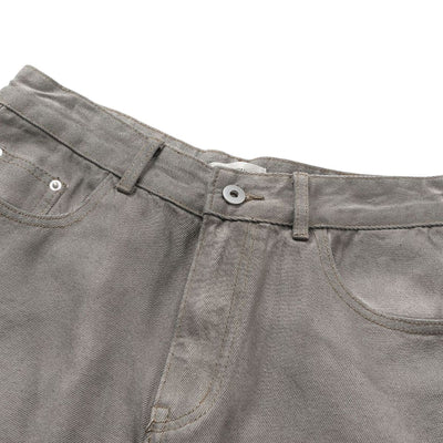 Vintage Washed Spray-Dyed Relaxed Straight-Leg Jeans