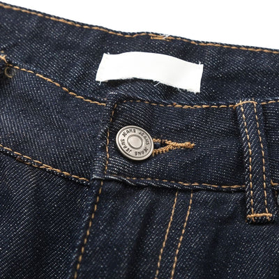 Vintage Washed Relaxed Straight-Leg Jeans