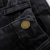 Vintage Washed Slim Flare Jeans