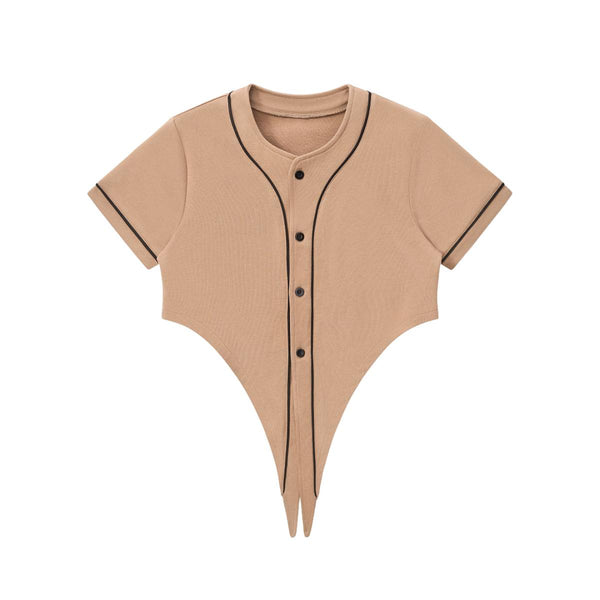 Women’s Y2K Color Block Raglan Baseball Tee