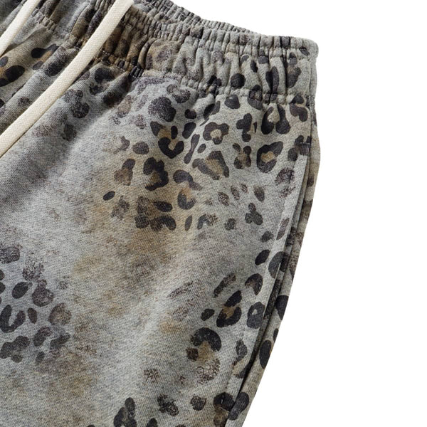 Heavyweight Leopard Camo Joggers