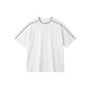 Vintage Contrast Seam Cotton Boxy Tee