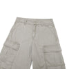 Vintage Washed Distressed Multi-Pocket Cargo Shorts