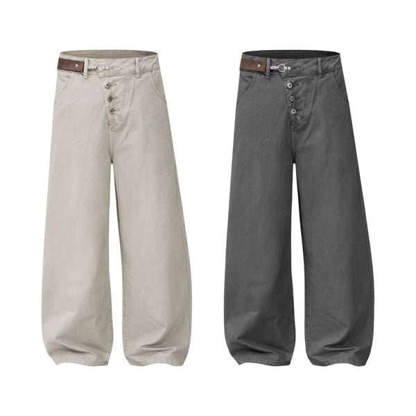 Minimalist Panelled Relaxed Fit Jogger Pants