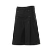 Vintage Pinstripe Wide Leg Cropped Trousers