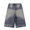 Vintage Frost Wash Button Fly Denim Shorts