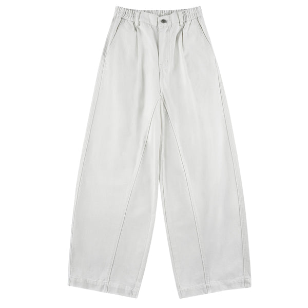 Relaxed Fit Wide Leg Casual Pants
