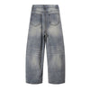 Vintage Slub Denim Barrel Leg Jeans