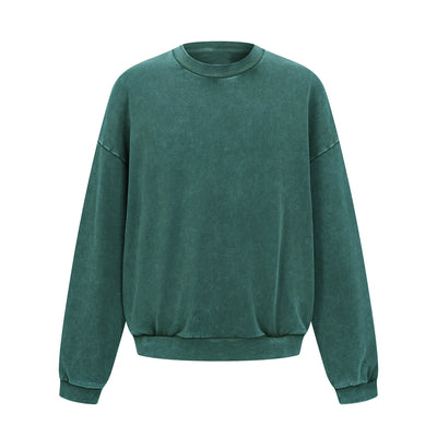Soft-Vintage Washed Pullover Sweatshirt