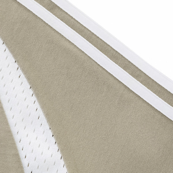 Raglan Sleeve Mesh Panel Sporty Tee
