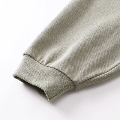 Oversized Zip High Neck Sweatshirt