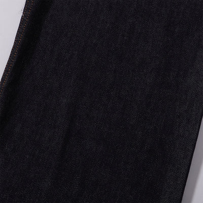 Classic Dark Wash Wide-Leg Denim Jeans