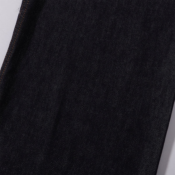 Classic Dark Wash Wide-Leg Denim Jeans