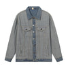 Classic Reverse Denim Trucker Jacket