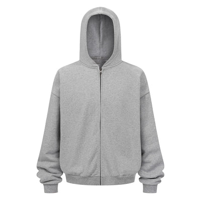 Fleece Lined Full Zip Front Hoodie