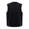 Vintage Washed Knitted Sleeveless Fitted Tank Top