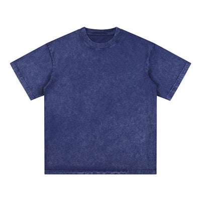 Washed Faded Baggy Cotton Tee 7.5oz