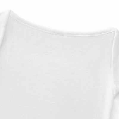 Solid Slim Fit Cropped Hot Girl Tee