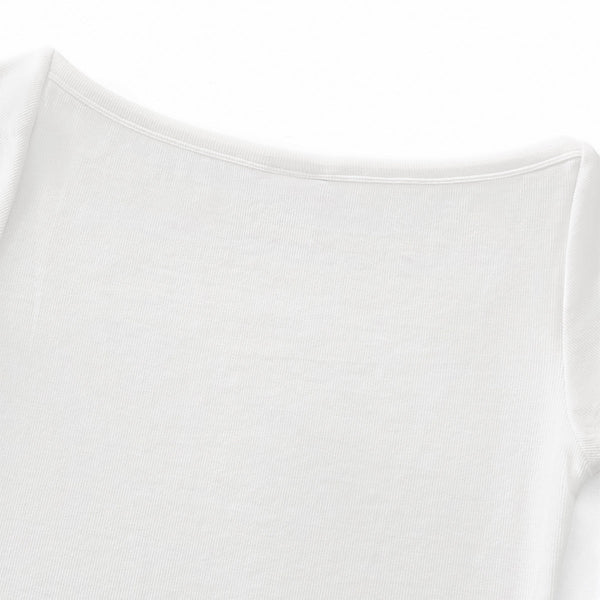 Solid Slim Fit Cropped Hot Girl Tee