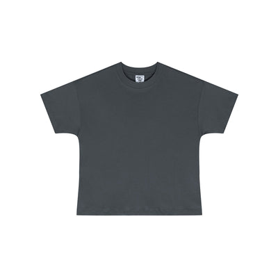 Women's Solid Color Crew Neck Tee 255gsm