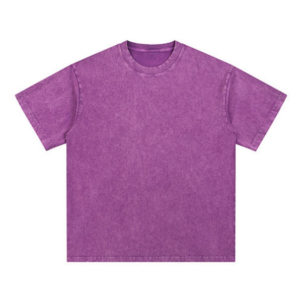 Washed Faded Baggy Cotton Tee 7.5oz