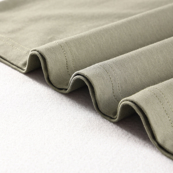 Luxury Cotton Slouchy Comfortable Oversized Basic Tee