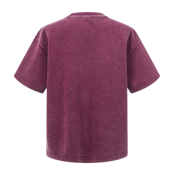 Washed Distressed Air Mamba Cotton Short Sleeve