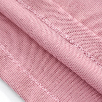 Minimal Textured Knit Fit T-Shirt