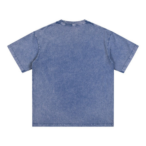 Washed Faded Baggy Cotton Tee 7.5oz