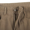 Solid Color Straight Leg Jeans-INNBLAC