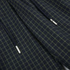 Vintage Plaid Panel Wide-Leg Trousers