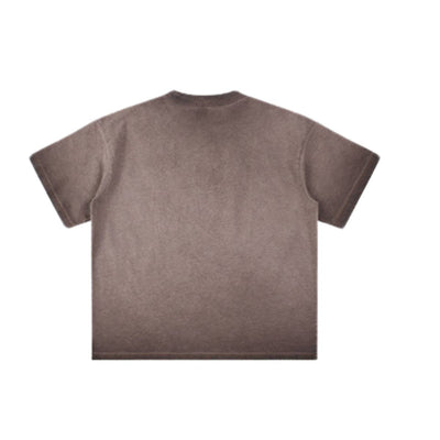 Acid Dyed Heavyweight Crew Neck Tee
