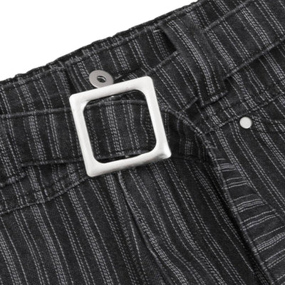 Striped Relaxed Fit Unisex Old Money Casual Trousers