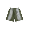 Distressed Spray Dyed Heavyweight Terry Sweat Shorts