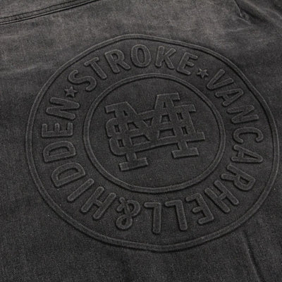 Street Distressed Patchwork Vintage Denim Jacket