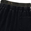 Vintage Camo Double Waist Distressed Shorts