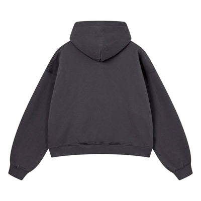 Vintage Acid Washed Thick Hooded Sweatshirt