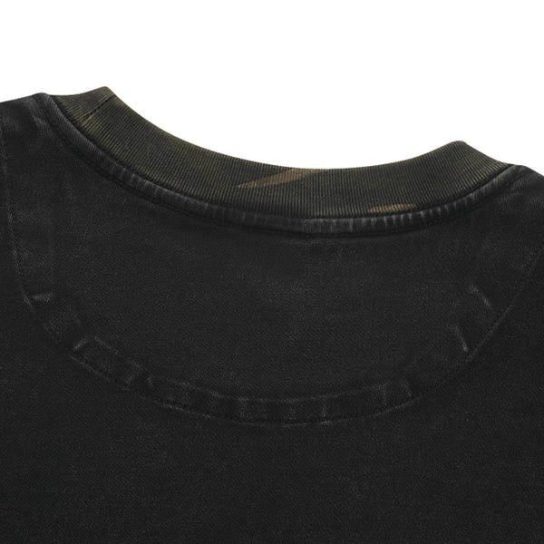 Stone Wash Camo Boxy T Shirt 8.5oz